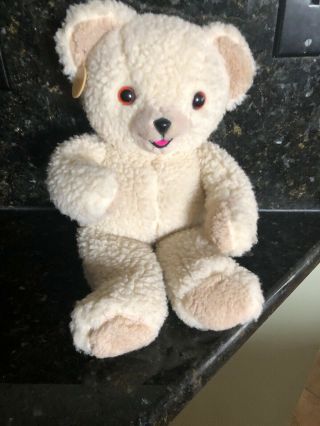Russ Berrie Lever Brothers 16” Plush Snuggle Advertising Teddy Bear 1986