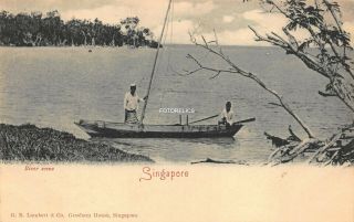 Singapore,  Straits Settlements - Early Lambert Post Card