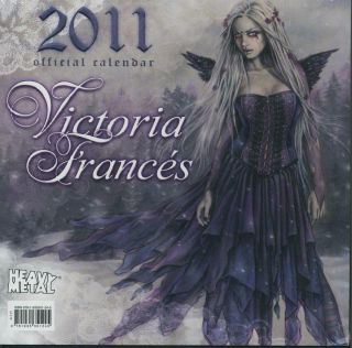 Victoria Frances Wall Art Calendar 2011 Official Heavy Metal Gothic