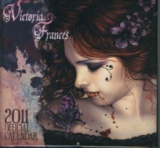 Victoria Frances Wall Art Calendar 2011 Official Gothic