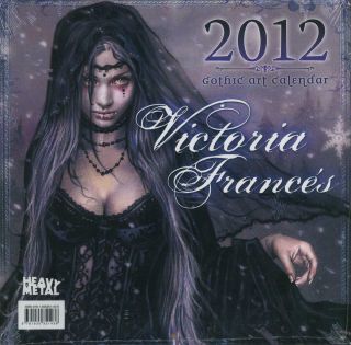 Victoria Frances Wall Art Calendar 2012 Gothic