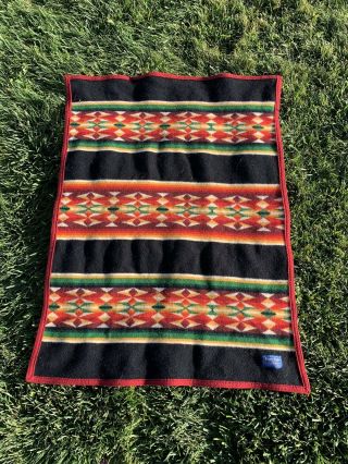 Pendleton Beaver State Robes & Shawls Aztec Print Wool Lap Blanket Baby Blanket