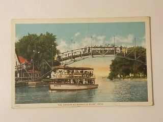 Evelyn At Harbor Indian Lake Ohio Russels Point Postcard