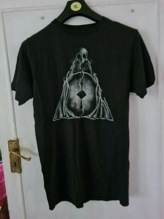 Wizarding World Crate Harry Potter Deathly Hallows Death Eater T - Shirt Medium