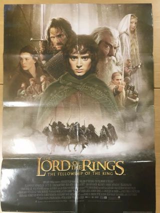 【fold Type】the Lord Of The Rings: The Fellowship Of The Ring A1 Poster