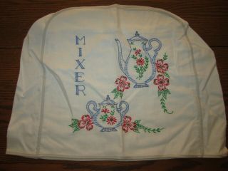 Vintage Embroidered Mixer Cover
