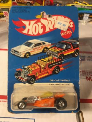 Vintage Hot Wheels 1981 Land Lord No.  3260 In Blister