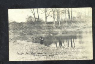 Decatur Indiana Safe In The Water Boating Vintage Postcard