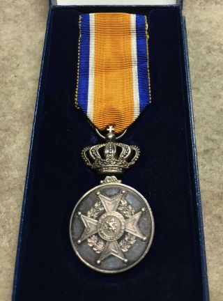 Netherlands - Order Of Orange Nassau Honor Medal,  Silver Boxed