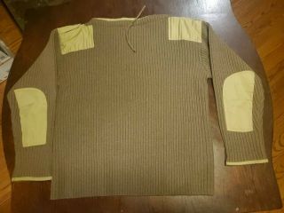 British Ww2 Commando Sweater Xlr 46 Wool