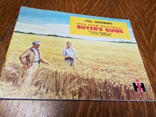 Vintage International Harvester Farm Equipment Buyers Guide,  1964