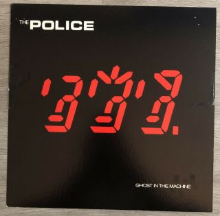 Vintage Poster The Police Ghost In The Machine Album Cover Promo Art Ad