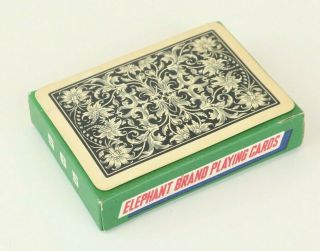 Pack of Vintage Magic Trick Playing Cards,  Elephant,  Desmond Products,  Mystico 2
