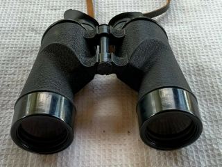 Ww2 U.  S.  Navy Binoculars 7x50 Dated1942 Mark 21 W/case Bausch & Lomb