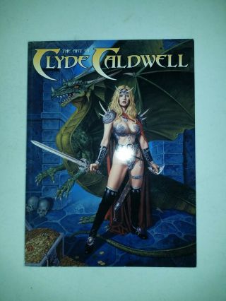 The Art Of Clyde Caldwell Soft Cover Art Book