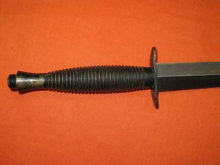 British WW2 Fairbairn Sykes Dagger Knife 2