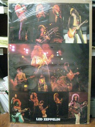 Vintage Led Zeppelin 1982 Poster Music Rock Band Artist 13301