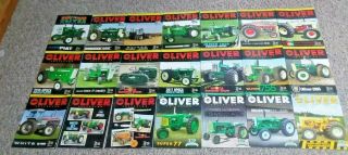 21 Issues Oliver Hart Parr Tractor Magazines 2013 - 2019 77 1650 1755 1850