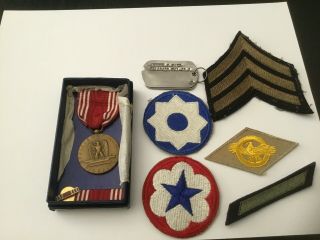Us Army Named Good Conduct Medal Group