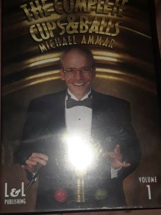 Michael Ammar Complete Cups And Balls Dvd