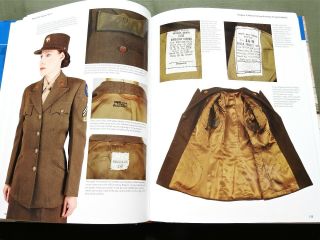 Signed " Women For Victory Vol.  2 " Us Ww2 Waac Army Jacket Dress Reference Book