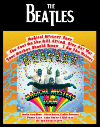 The Beatles Magical Mystery Tour 14 X 11 " Photo Print