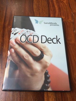 Closeup Card Magic Trick Ocd Deck By Sansminds