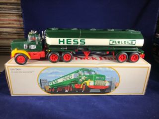 A - 87 Hess Truck Toy Truck Bank