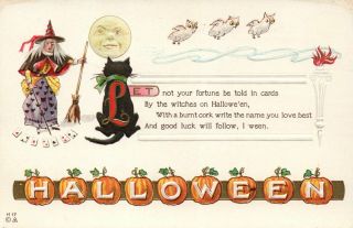 V " Let Not Your Fortune Be Told In Cards " Hallowe 