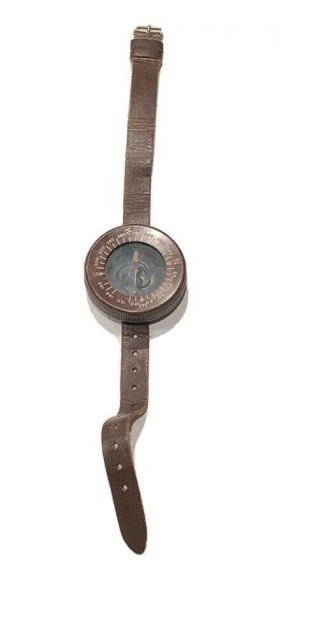 WWII WW2 US Army Airborne Paratrooper Corp Of Engineering Wrist Watch Compass 2