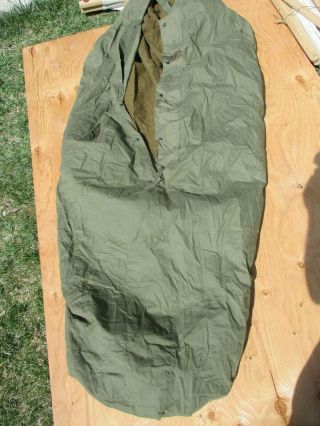 Wwii Us Army Wool Bag With Sleeping Bag Liner 2 Piece Us