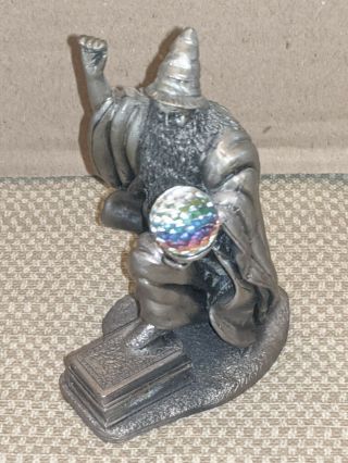 Myth And Magic: The Light Of Knowledge Wizard Pewter Figurine The Tudor
