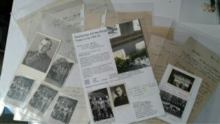 German Soldiers Documents ; 3 Brothers,  1 Kia,  1 Missing,  Family Estate,  Orig.
