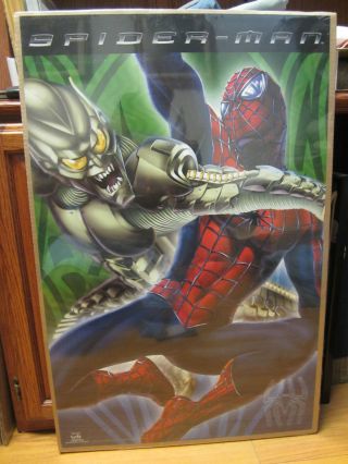 Vintage Spider - Man 2002 Marvel Movie Poster 10405