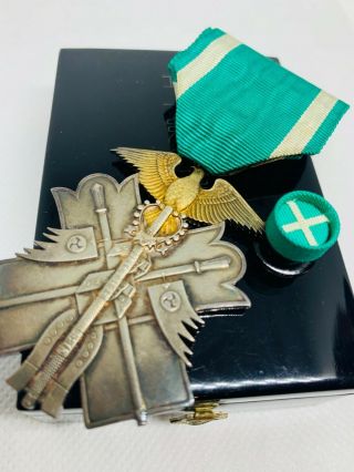 Ww2 Japan Military 7th Order Of Golden Kite Award Army Medal Badge