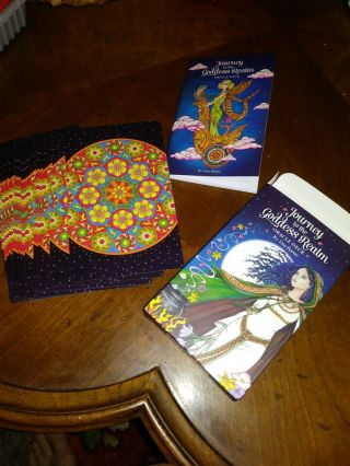 Journey To The Goddess Realm Oracle Tarot Deck Box Book Cards