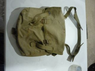 Wwii Usmc Marine Officers Musette Bag