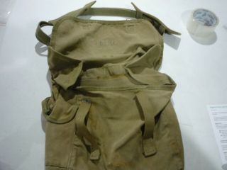 WWII USMC Marine Officers Musette Bag 2