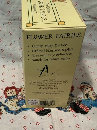 FLOWER FAIRIES ORNAMENT Cicely Mary Barker : THE ROSE FAIRY 86940 SERIES VII EX 3