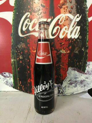 Coca Cola Bottle 1983 Gilley 