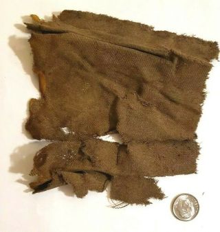 Ww2 Us Uniform Piece Recovered From Utah Beach Exit 2 Normandy D - Day