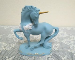Vintage The Franklin Porcelain Unicorn Figurine