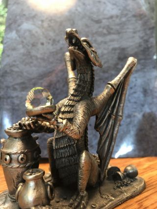 Dungeons And Dragons Myth And Magic Pewter Dragon The Treasure Seeker