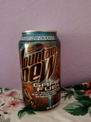 HALO 3 Limited Edition GAME FUEL Mountain Dew Can Collectible 3