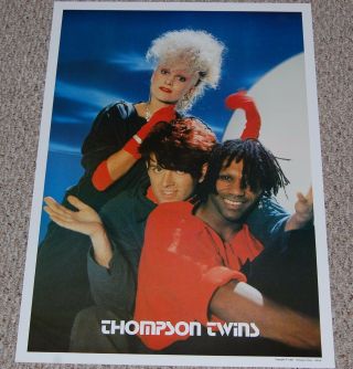 The Thompson Twins Group Pose Band Poster 19484 Nm - 50 Into The Gap