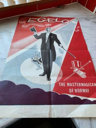 Egelo Mastermagician Of Norway Poster Magic