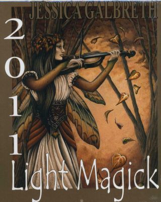 Jessica Galbreth Wall Art Calendar 2011 Light Magick
