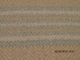 Vintage Faribo ?wool Blend? Brown Plaid Statium Blanket 56x53