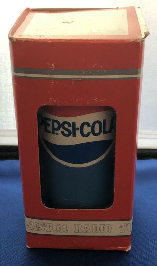 Old Vintage Pepsi - Cola Can Radio.