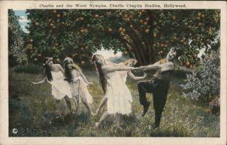 Hollywood,  Ca Charlie And The Wood Nymphs,  Charlie Chaplin Studios California